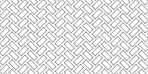 Brick-Style Modern Vector Pattern with rough edge. Thin interlocking brick pattern. Perfect for diverse creative projects