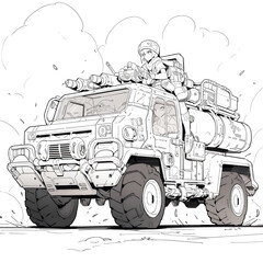 Obraz premium kid's coloring book