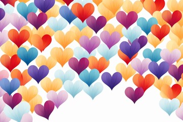 LGBTQ Pride yearning. Rainbow morality colorful equality diversity Flag. Gradient motley colored customized LGBT rights parade festival civility diverse gender illustration