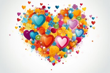 LGBTQ Pride financial freedom. Rainbow expertise colorful unique diversity Flag. Gradient motley colored profuse LGBT rights parade festival xem diverse gender illustration