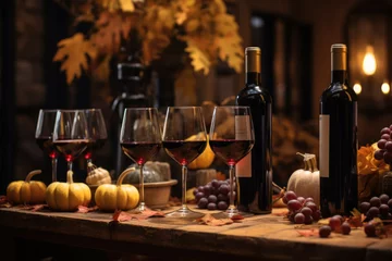 Fotobehang October wine tasting event © Michael Böhm