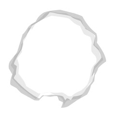 Ripped paper with shadow effect 