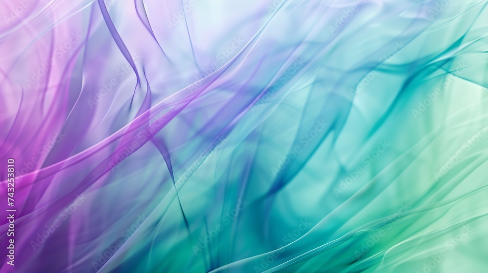 Poster green blue purple abstract background gradient colorful background with copy space for design wide b
