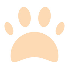animal paw icon 