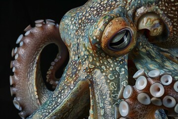 octopus on the sea