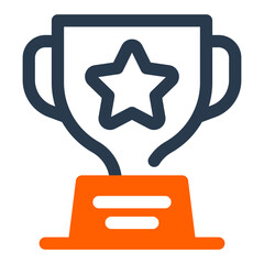 Obraz premium Achievement Vector Illustration for Game Asset