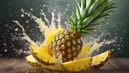 Ananas, eksplozja owoców