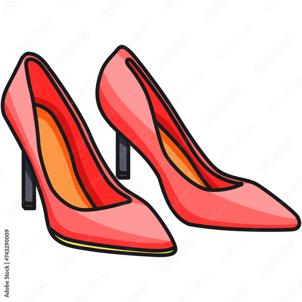 Poster High Heels Sticker