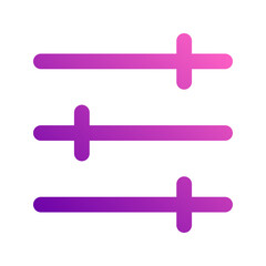 Obraz premium filter gradient icon