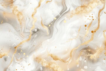 Marble texture with sparkling gold veins