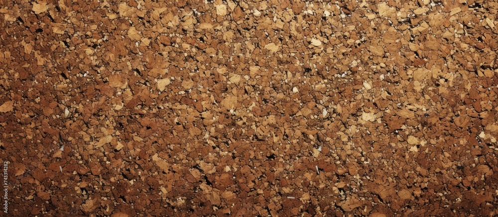 Poster this close up view showcases the intricate details and texture of a granite surface. the grains and 