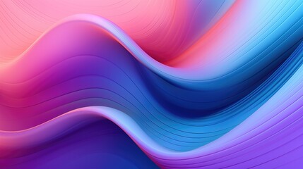 Obraz premium Abstract waves background in purple and blue colors