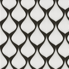 Seamless pattern with abstract lines
