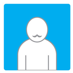 People vector illustration isolated on white background. classic modern diseign