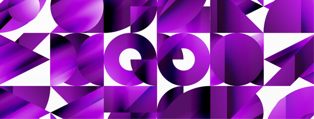 Triangle and circle minimalist composition. Simple elegance meets geometric harmony in captivating visual design for wallpaper, banner, background, landing page, wall art, invitation, prints, posters