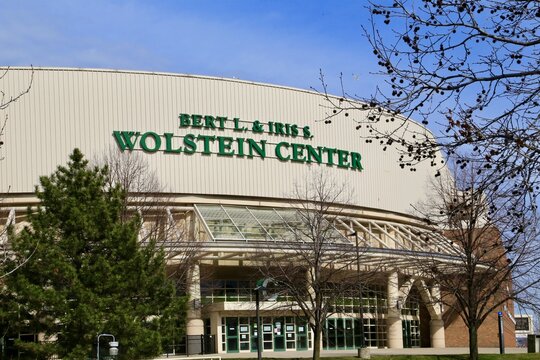 Wolstein Center Arena. The facility is on the campus and used Cleveland State University. The viking use this as home court. Cleveland, Ohio, USA - February 2