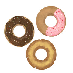 美味しそうなドーナツ