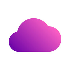 cloud gradient icon