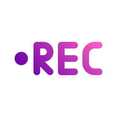 rec gradient icon