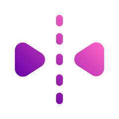 reflect gradient icon