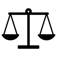 Scale of justice icon