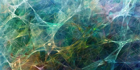 web abstract transparent background, generative AI