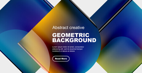 Minimal geometric vector abstract background