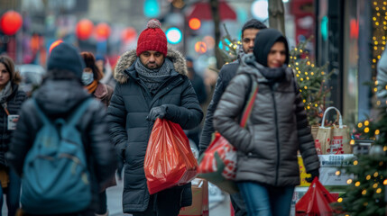 While it may be a hectic and busy day Boxing Day also brings a sense of community as strangers bond over their love for a good deal.