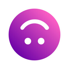 upside down gradient icon