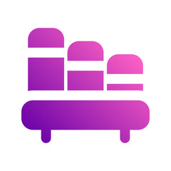bookshelf gradient icon