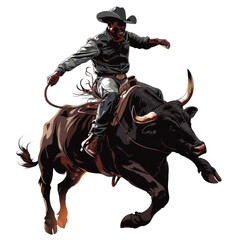 cowboy doing rodeo 5