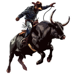 cowboy doing rodeo 6