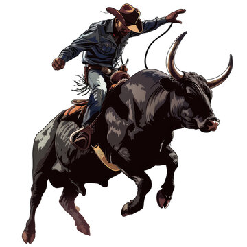 cowboy doing rodeo 6