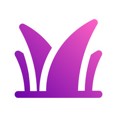 grass gradient icon