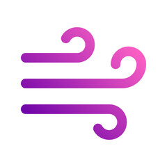 wind gradient icon