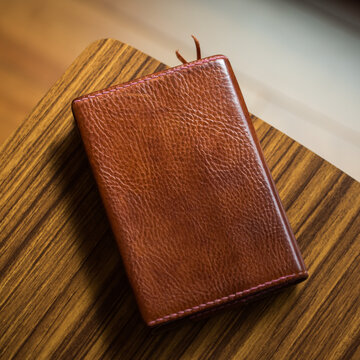 Leather notebook
