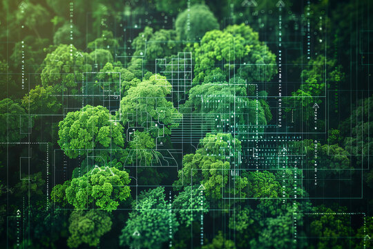 World Forests Day Digital Report Cover - Lush Forestscape for Environmental Advocacy and Conservation Efforts