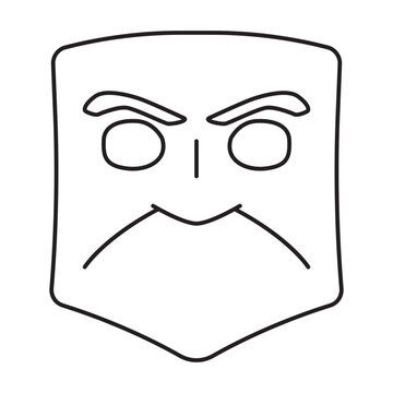 Bauta Mask Icon