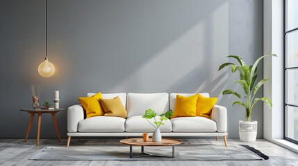 Cozy Interior with Inviting Sofa Setting