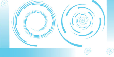 Grey white Abstract technology background with various technology elements Hi-tech communication concept innovation background Circle empty space for your text