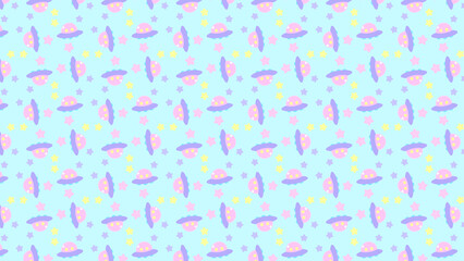 UFOパターンな壁紙★