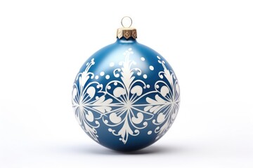 christmas ornament on white background