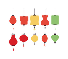 Simple Chinese Festival Lantern Collection