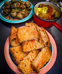 Spanish, Catalan Tapas, pa amb tomaquet