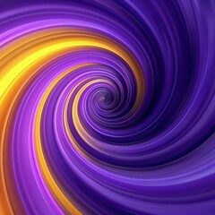 Golden purple swirl