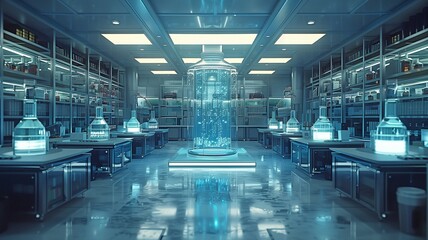 Obraz premium Science themes for education and scientific laboratories