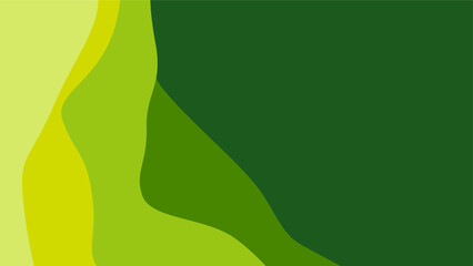 abstract green background with waves