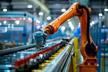 Advanced robotic arm operations in modern manufacturing