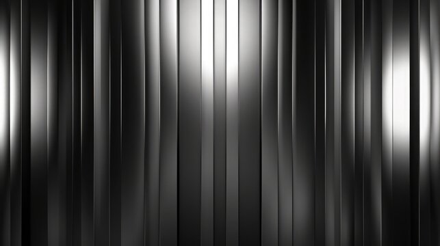 Abstract silver metallic stripes background