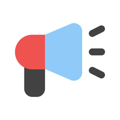 megaphone flat icon